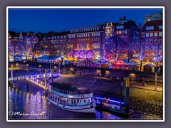 Maritimes Treiben an der Schlachte