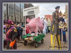 Spenden für den Bremer Karnevalverein