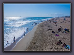 Huntington Beach - der Strand