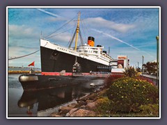 Long Beach - Museumsschiff Queen Mary