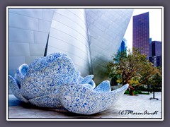 Los Angeles - Der Lillian Disney Brunnen im Roof Top Garden