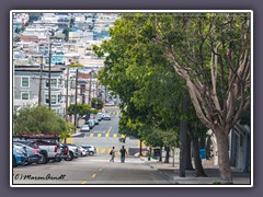 San Francisco - Lombardstreet Downtown