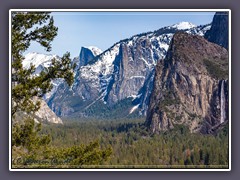 Yosemity NP - Landschaft mit Half Dome