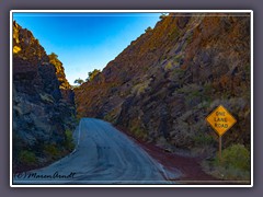 White Mountain Road - Weg hinauf zu den Bristlecones