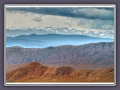 Aussicht vom Telescope Peak im Death Valley auf die Sierra Nevada