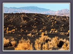 Lavalandschaft im Death Valley