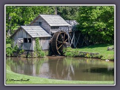 Blue Ridge - historische Wassermühle