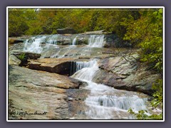 Blue Ridge - Unzählige Wasserfälle in den Blue Ridge Mountains - High Fall