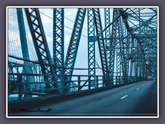 Charleston - die alte Brücke über den Ashley River