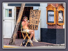 Hippy auf Key West
