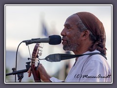Mustafa der Sänger vom Mallory Square