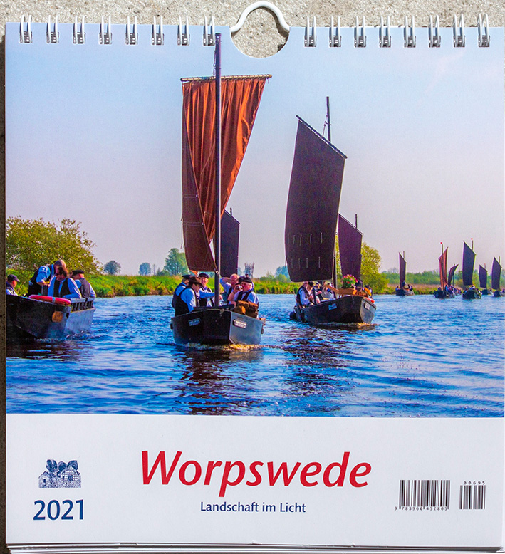 Postkartenkalender Worpswede 2021