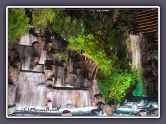 Wasserfälle im Wynn Hotel