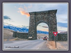 Roosevelt Tower - Tor zum Yellowstone NP