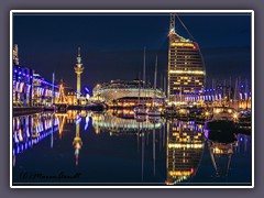 Bremerhaven - Neuer Hafen im Licht