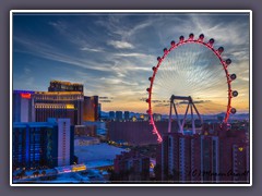Las Vegas - The High Roller im Vergnügungskomplex The LINQ