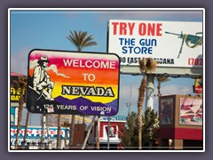 Ankommen in Nevada
