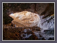 1,6  km Route hinunter in die Carlsbad Höhlenwelt