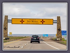 Ankommen in New Mexico - Interstate 40