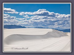 White Sands - Dunes Drive 12 km  in die Dünenwelt