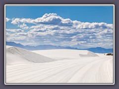 White Sands - Dunes Drive zugeweht