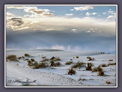 White Sands - stürmische Ansichten