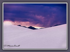 White Sands - Wolken und Wind 