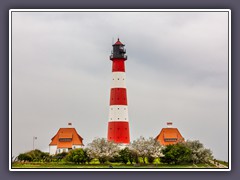 Westerhever Leuchtturm -  Wahrzeichen der Nordseeküste