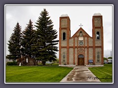 Die älteste Kirche in Colorado in Conejos - Antonito