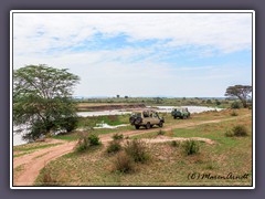 Am Mara Fluss - Grenze zwischen Kenia und Tanzania
