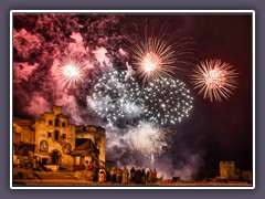 Rügen - Klaus Störtebeker Festspiele Finales Feuerwerk