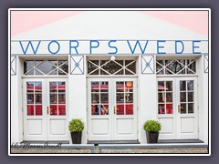 Worpswede - der Moorexpress am Bahnhof