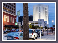 Galveston - Moderne Archtiktur in Galveston Downtown