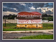 Hill Country - Fredericksburg Willkommen