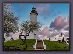 Historischer Leuchtturm in Port Isabel