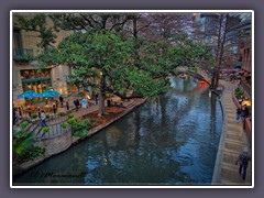 San Antonio - Riverwalk am Abend