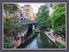 San Antonio - Riverwalk im Sommerlook