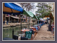 San Antonio - Riverwalk im Stadtcentrum