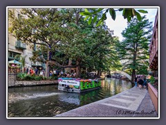 San Antonio - Riverwalk Sommerambiente