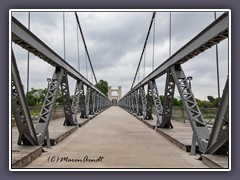 Waco - auf der Suspension Bridge