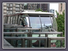 Monorail verkehrt zwischen Space Needle und Waterfront