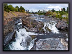 Wasserfälle des Spokane River im Riverfront Park
