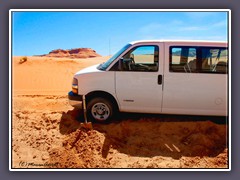 Monument Valley - Festgefahren im roten Sand