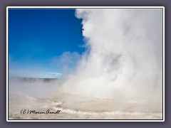 Great Fountain Geyser - Ausbruch alle 9 bis 15 Stunden
