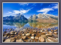 Jenny Lake zauberhafter See in den Tetons