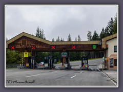 Beginn der Großglockner Hochalpenstraße