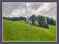 Biosphärenpark Gondelbahn in Brunnach