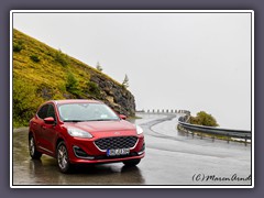 Großglockner Hochalpenstraße im Nebel
