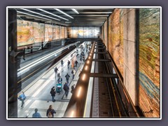 Wien - U Bahn Station