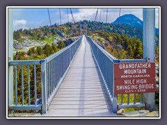 Blue Ridge - Swinging Bridge Grandfather Mountain